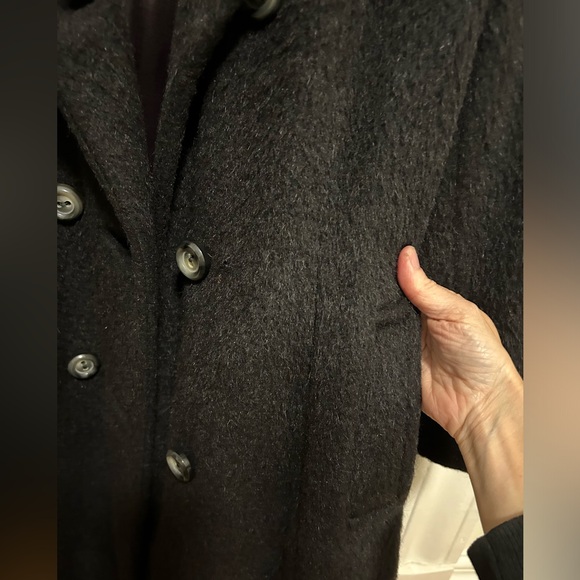 Vintage llama / mohair coat in perfect condition size small - Picture 4 of 5